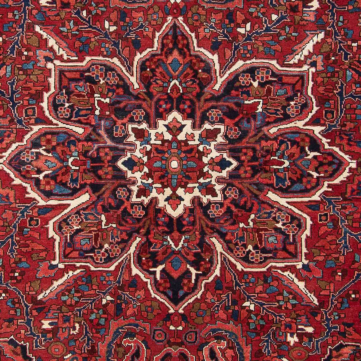 Perser Rug - Nomadic - 349 x 244 cm - dark red