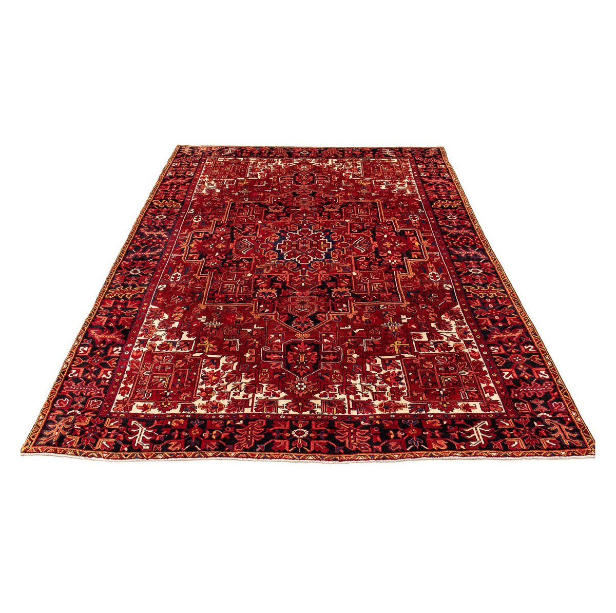 Perser Rug - Nomadic - 391 x 304 cm - dark red