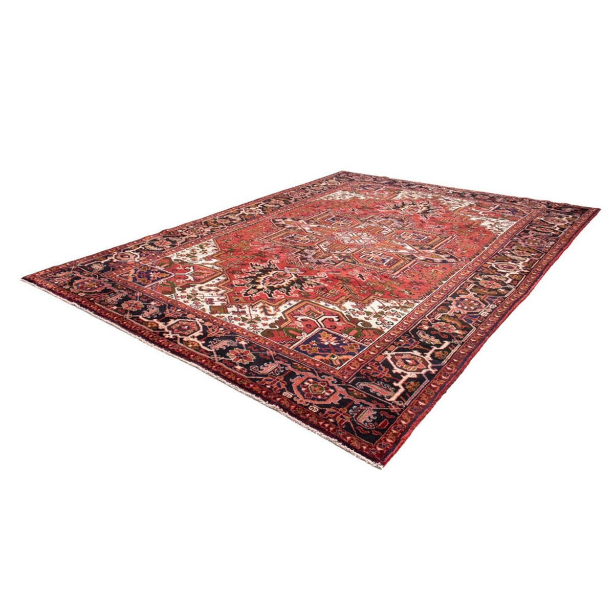 Perser Rug - Nomadic - 348 x 257 cm - dark red