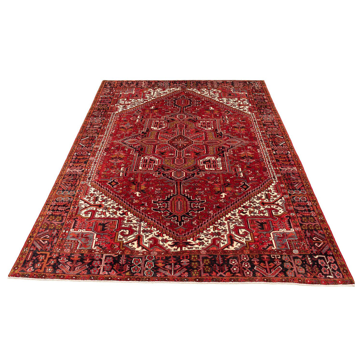 Perser Rug - Nomadic - 398 x 298 cm - dark red