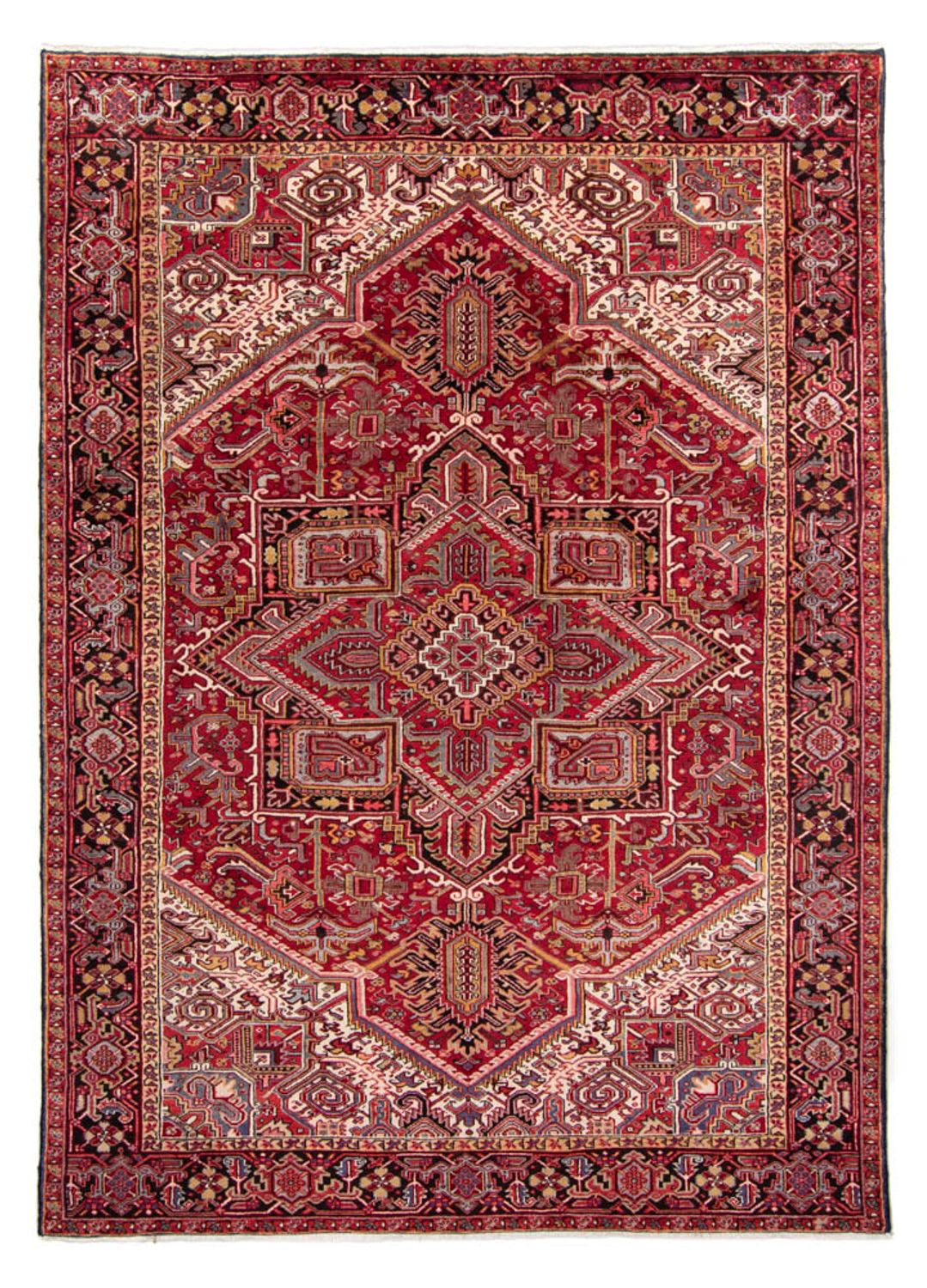 Perser Rug - Nomadic - 345 x 247 cm - dark red