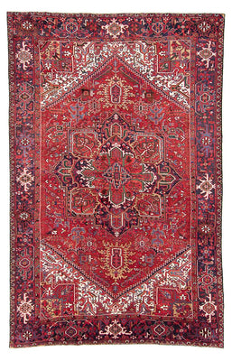 Perser Rug - Nomadic - 357 x 247 cm - light red