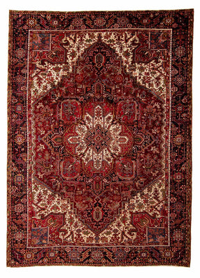 Perser Rug - Nomadic - 388 x 300 cm - dark red