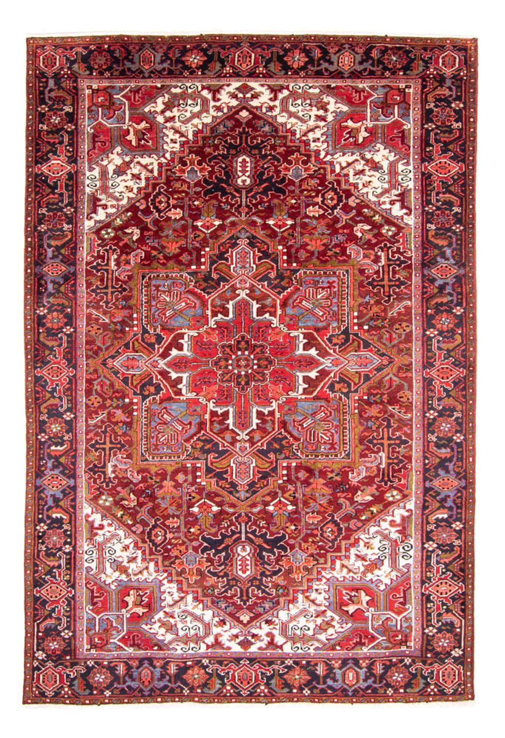Perser Rug - Nomadic - 348 x 223 cm - dark red