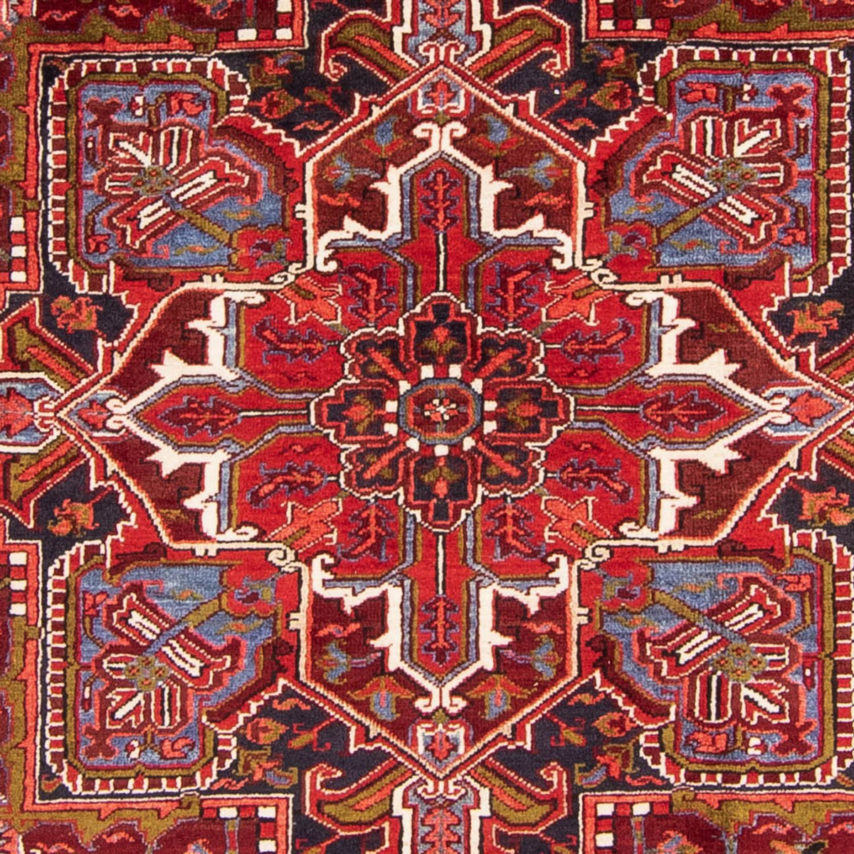 Perser Rug - Nomadic - 348 x 223 cm - dark red