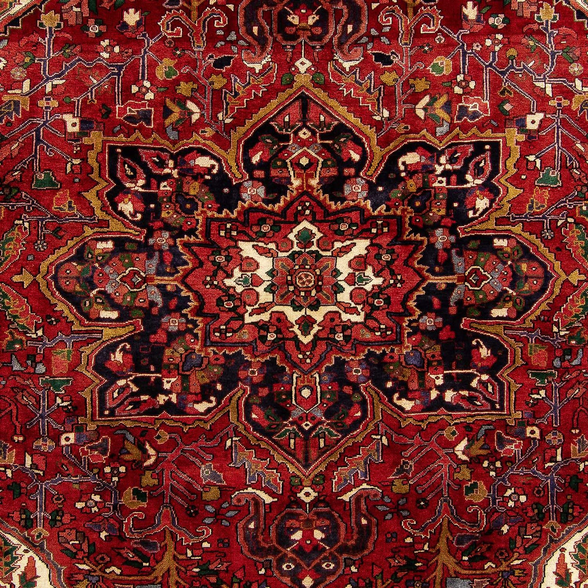 Perser Rug - Nomadic - 362 x 277 cm - dark red