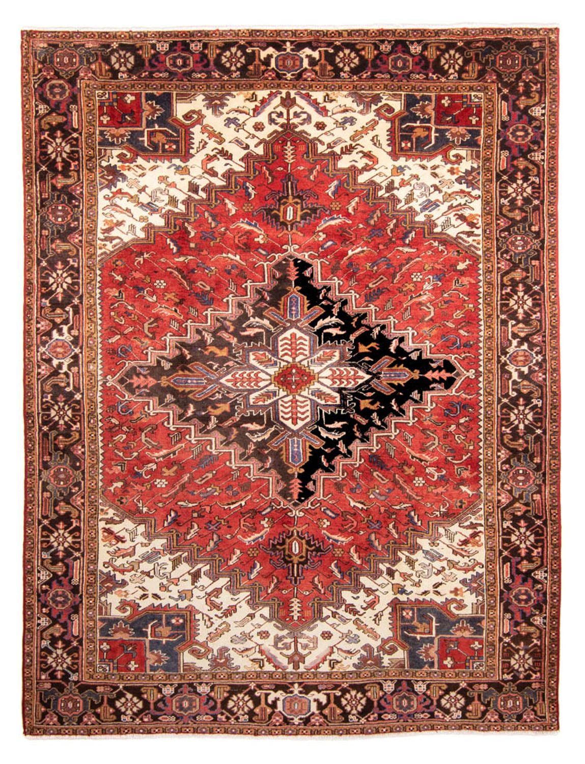 Perser Rug - Nomadic - 331 x 248 cm - dark red