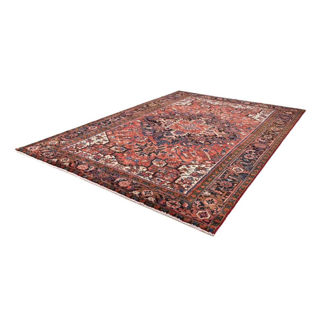Perser Rug - Nomadic - 330 x 229 cm - dark red