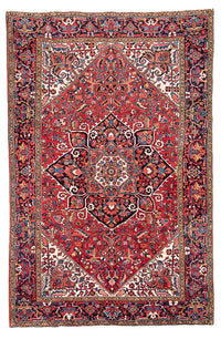 Perser Rug - Nomadic - 344 x 240 cm - light red