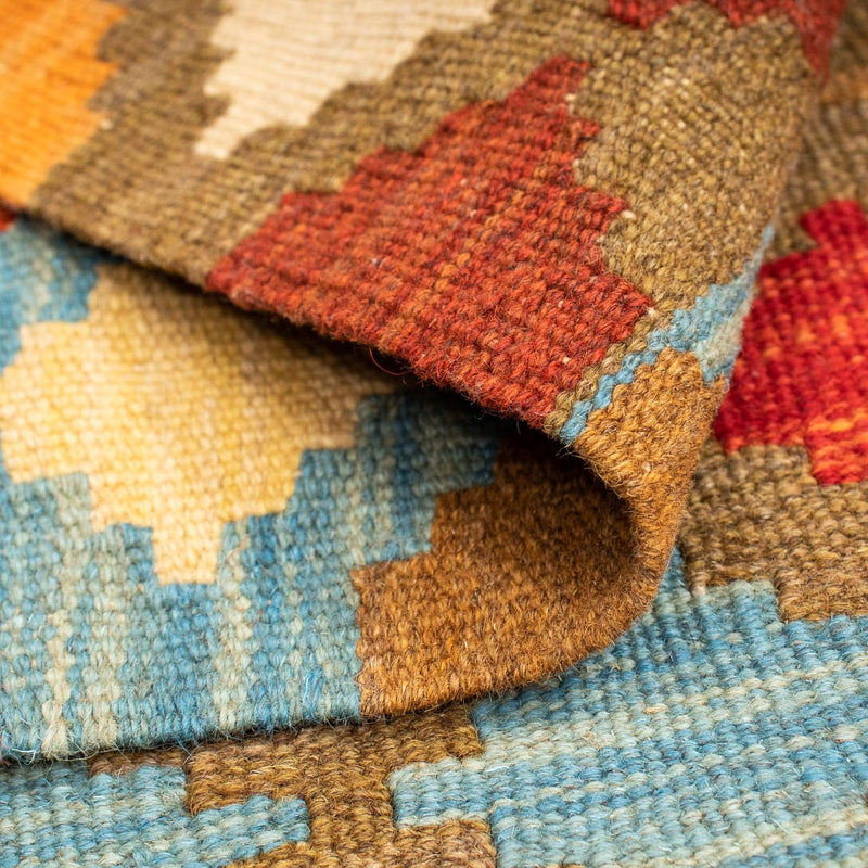 Kelim Rug - Splash - 125 x 80 cm - multicolored