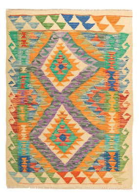 Kelim Rug - Splash - 125 x 80 cm - multicolored