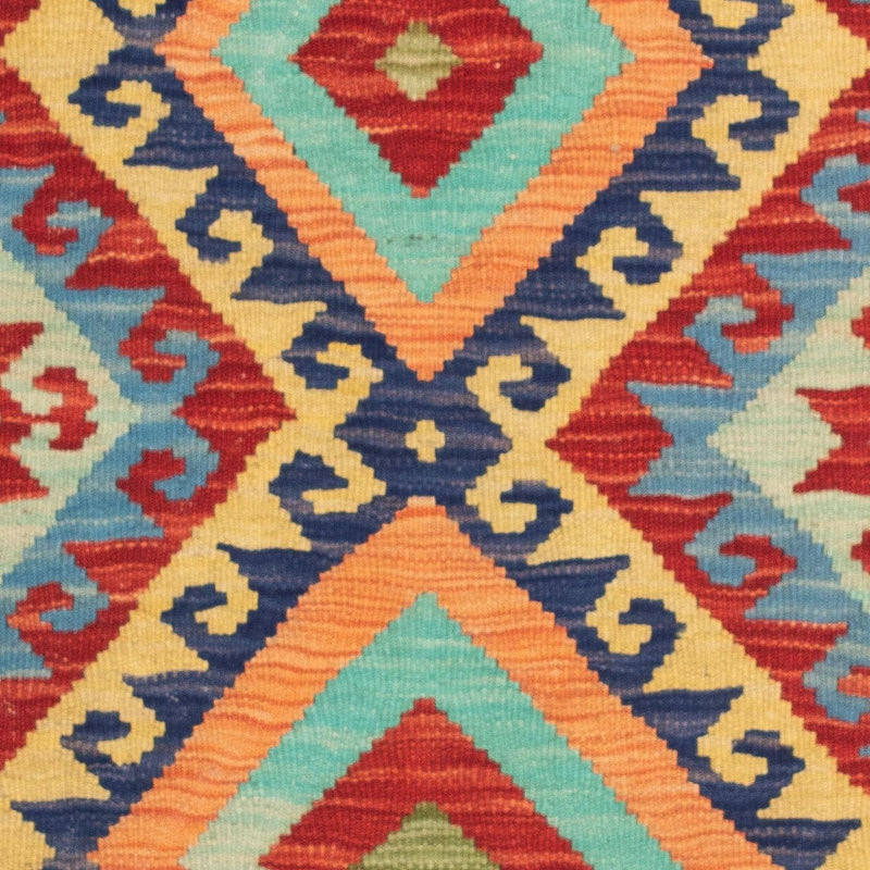 Kelim Rug - Splash - 125 x 80 cm - multicolored