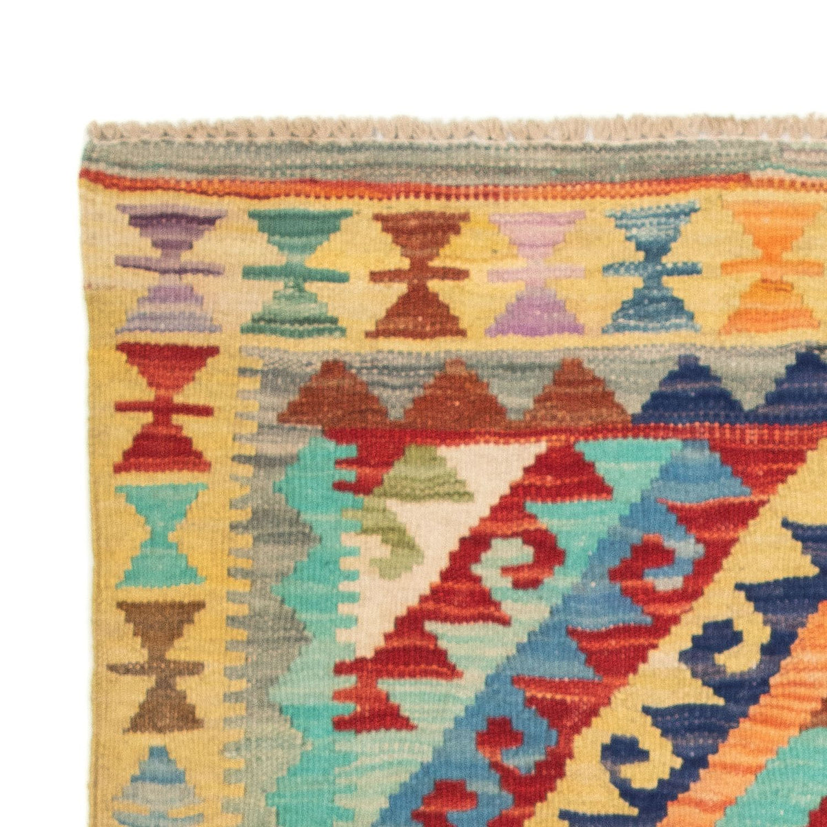 Kelim Rug - Splash - 125 x 80 cm - multicolored