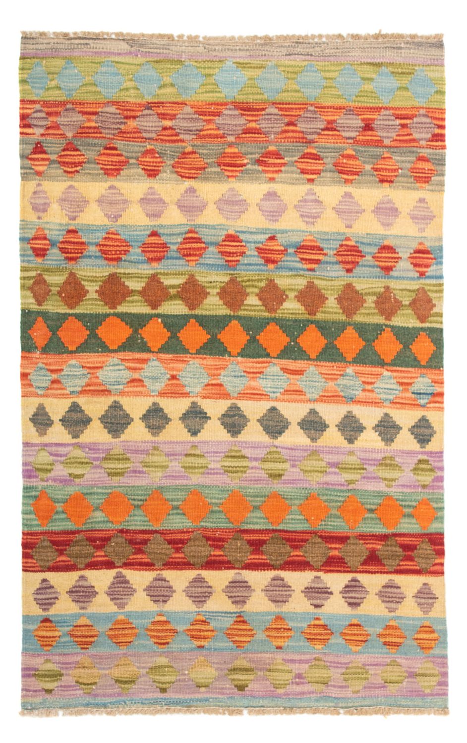 Kelim Rug - Splash - 125 x 80 cm - multicolored