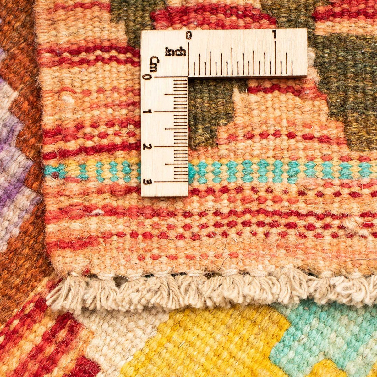 Kelim Rug - Splash - 125 x 80 cm - multicolored