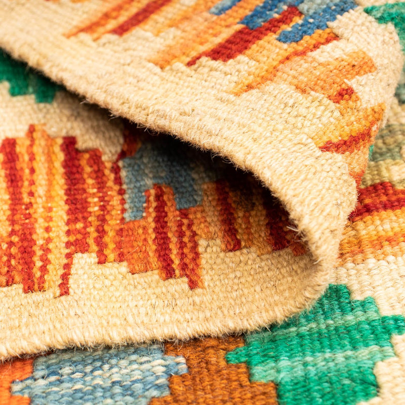 Kelim Rug - Splash - 125 x 80 cm - multicolored