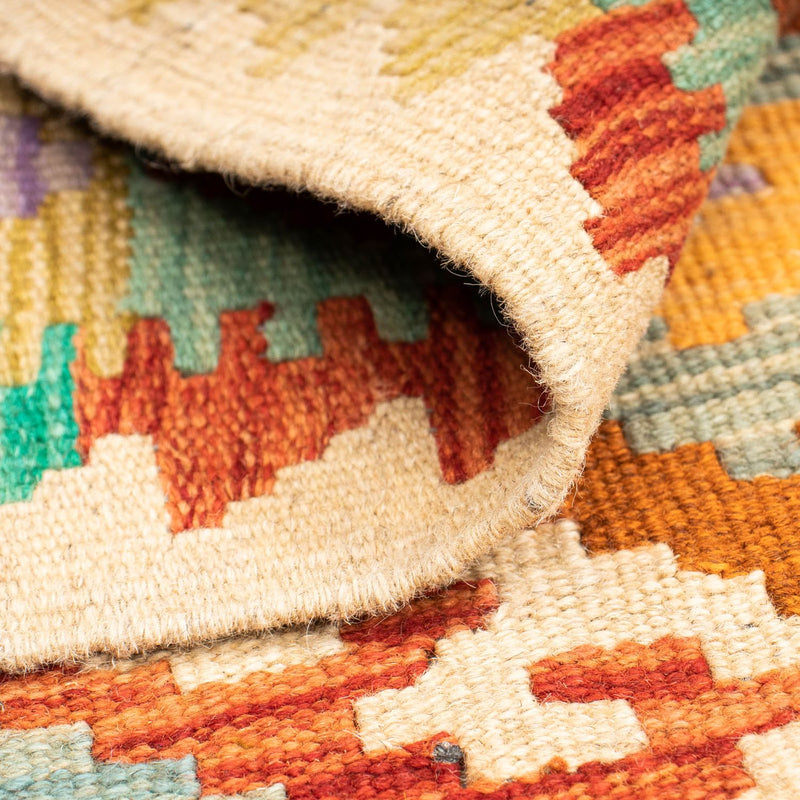 Kelim Rug - Splash - 125 x 80 cm - multicolored