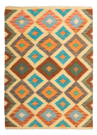 Kelim Rug - Splash - 125 x 80 cm - multicolored