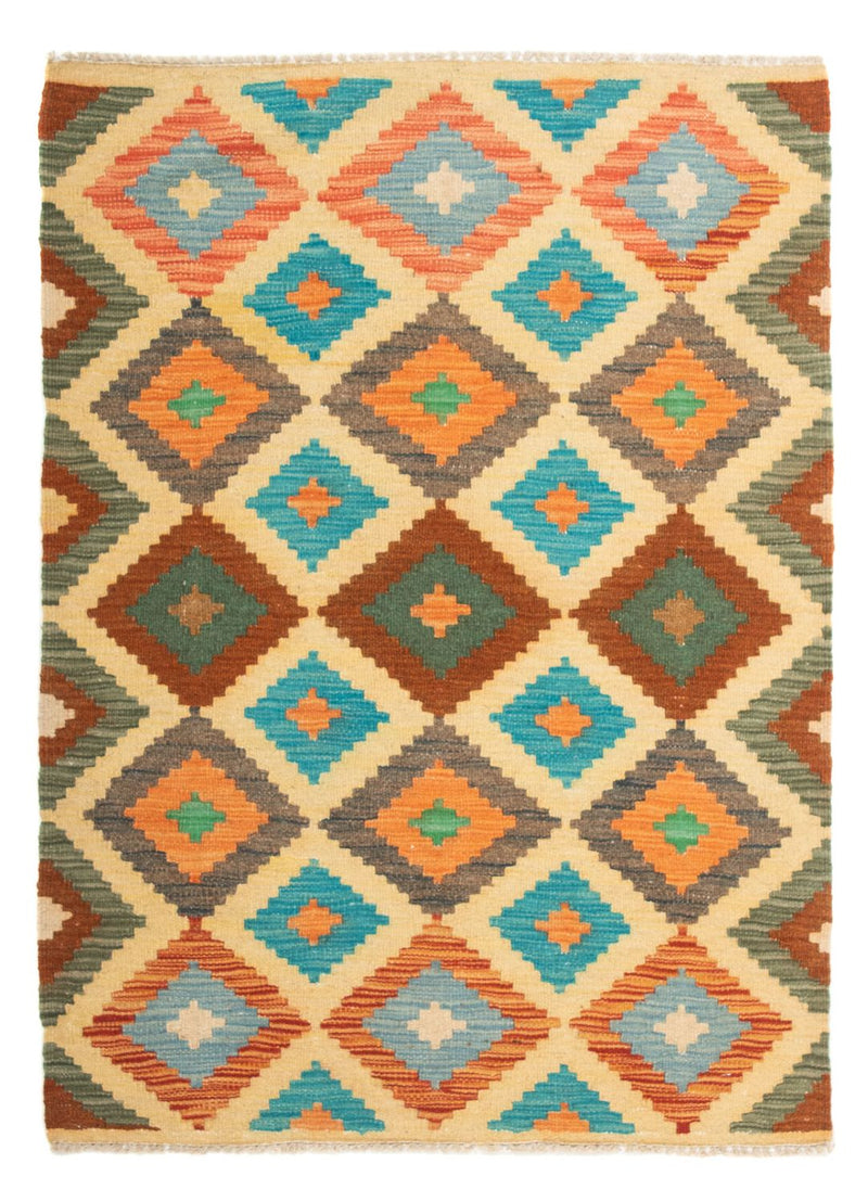Kelim Rug - Splash - 125 x 80 cm - multicolored