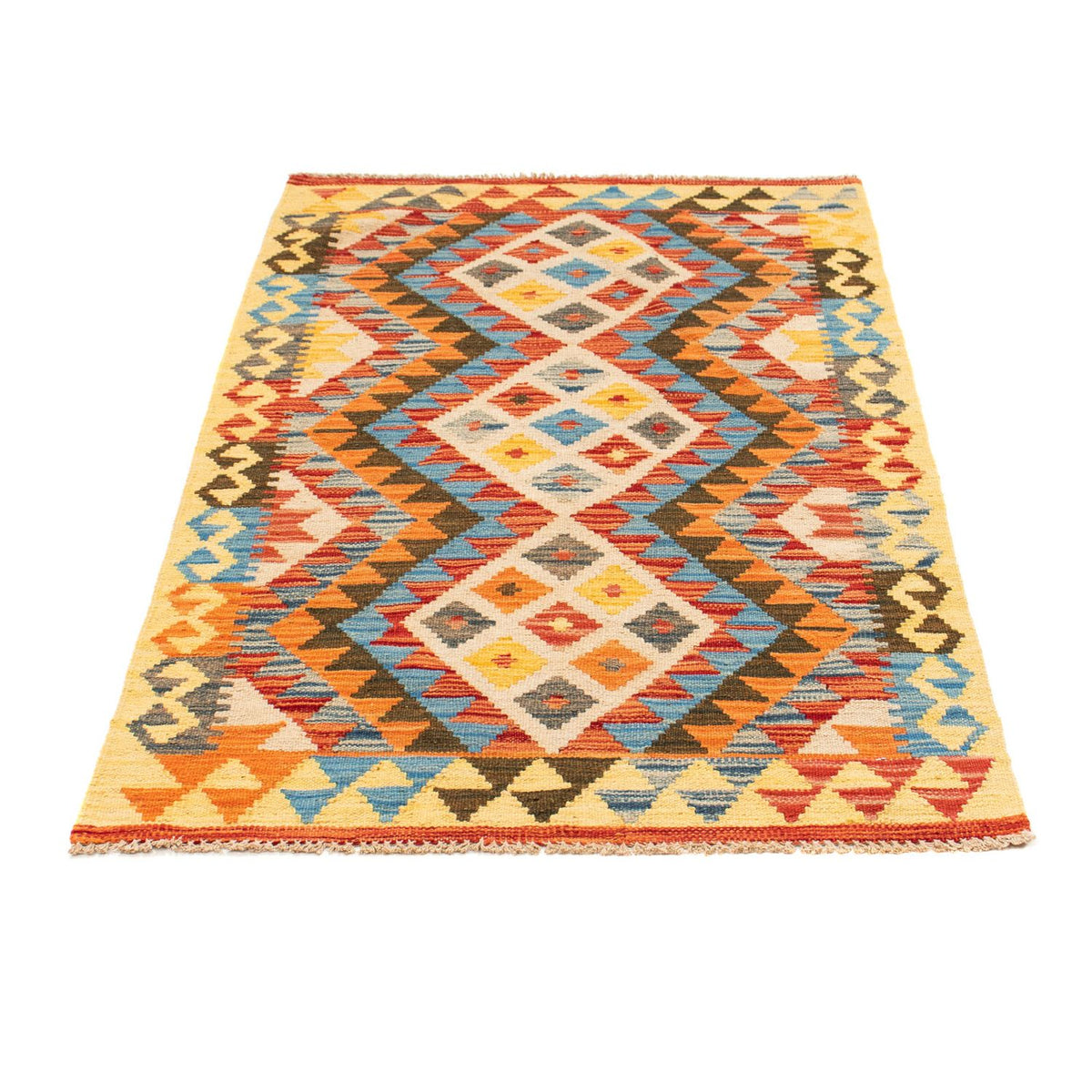 Kelim Rug - Splash - 125 x 80 cm - multicolored