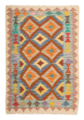 Kelim Rug - Splash - 125 x 80 cm - multicolored