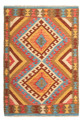 Kelim Rug - Splash - 121 x 85 cm - multicolored