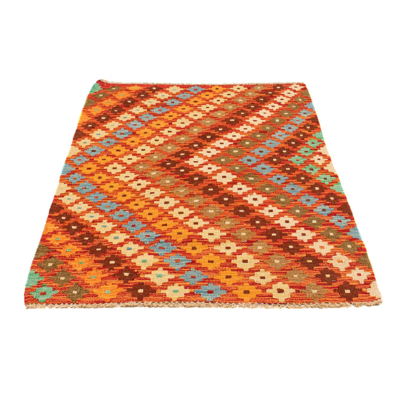 Kelim Rug - Splash - 121 x 89 cm - multicolored