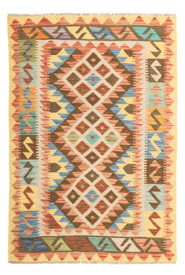 Kelim Rug - Splash - 124 x 86 cm - multicolored