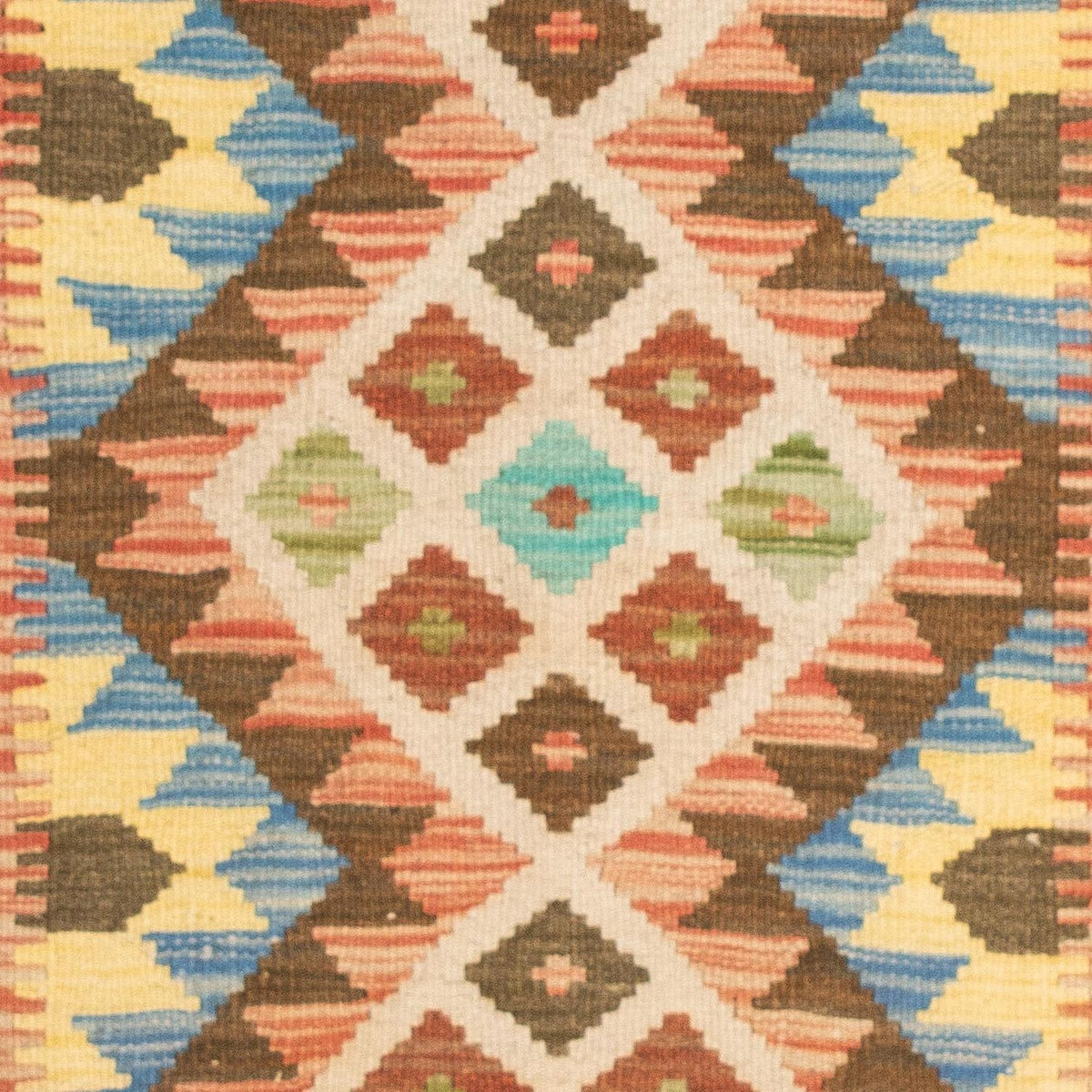 Kelim Rug - Splash - 124 x 86 cm - multicolored