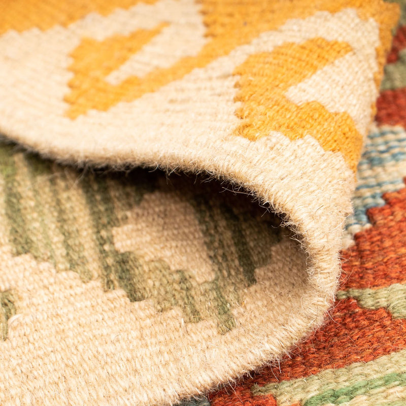 Kelim Rug - Splash - 124 x 86 cm - multicolored