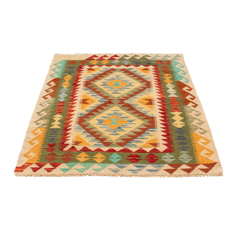 Kelim Rug - Splash - 124 x 86 cm - multicolored