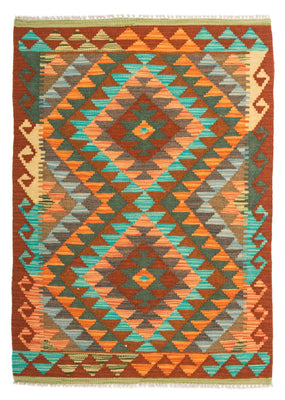 Kelim Rug - Splash - 125 x 80 cm - multicolored