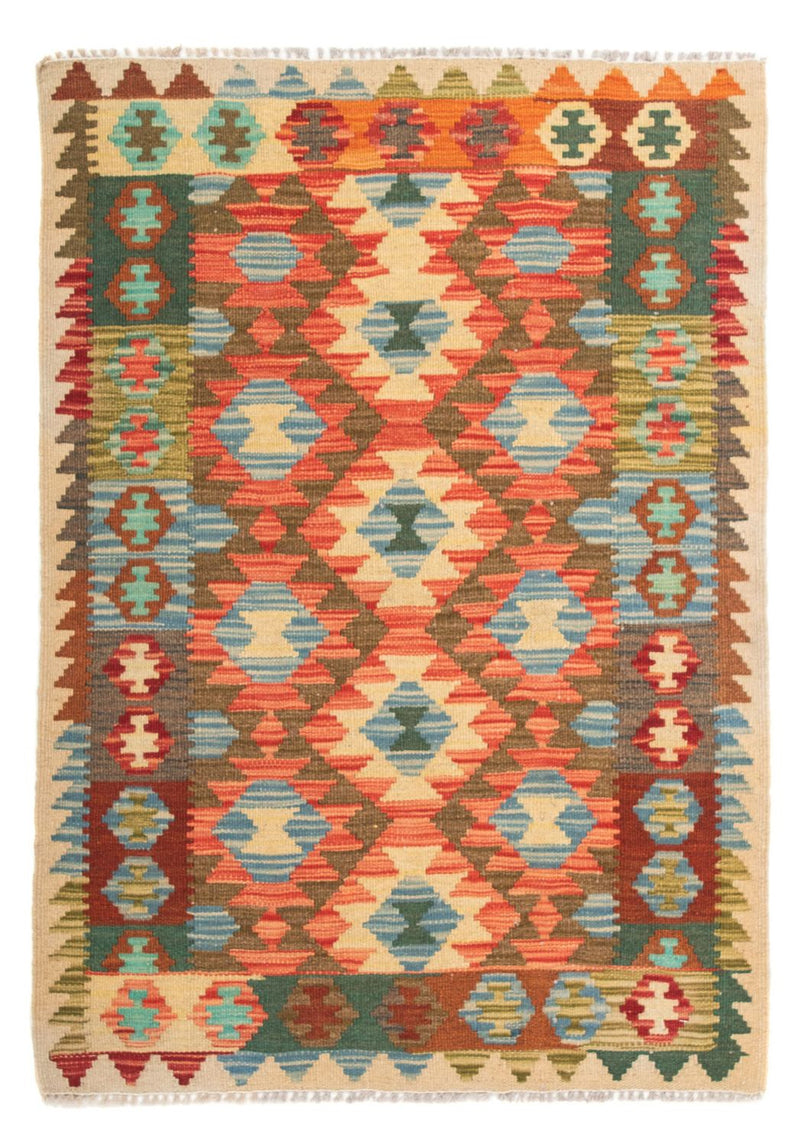 Kelim Rug - Splash - 125 x 80 cm - multicolored