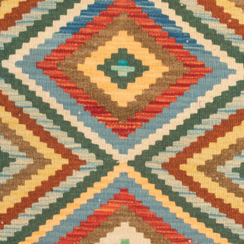 Kelim Rug - Splash - 125 x 80 cm - multicolored