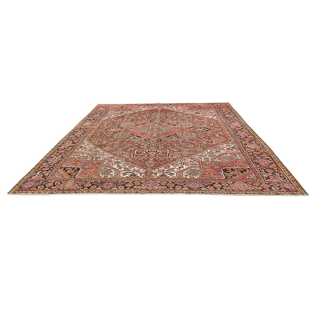 Perser Rug - Nomadic - 350 x 280 cm - light red