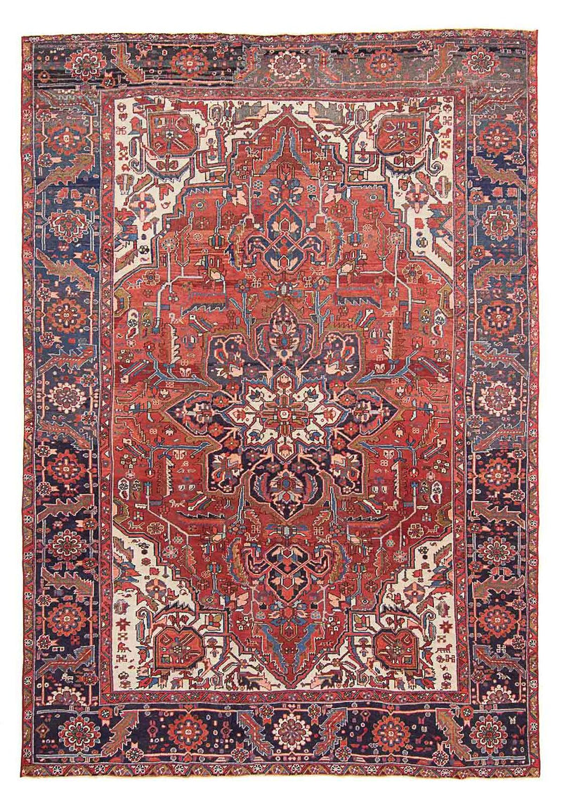 Perser Rug - Nomadic - 362 x 258 cm - light red