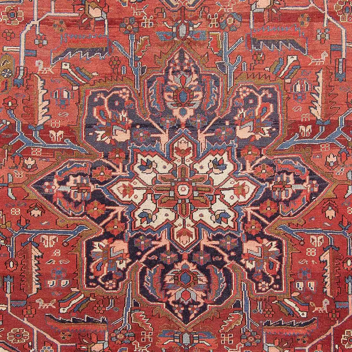Perser Rug - Nomadic - 362 x 258 cm - light red