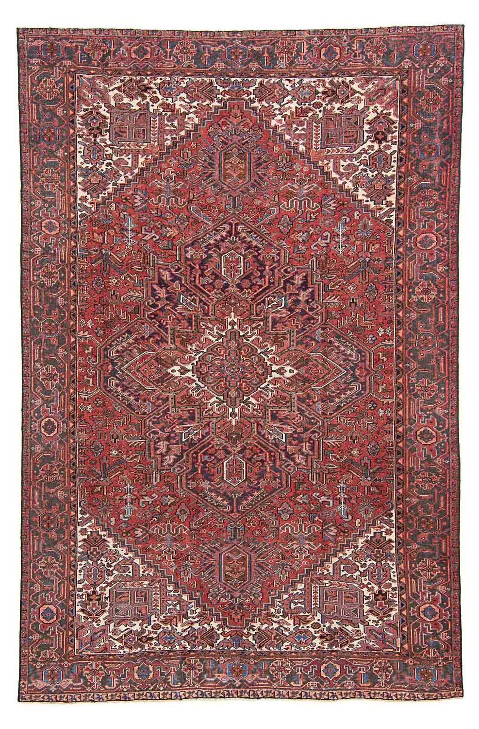 Perser Rug - Nomadic - 330 x 253 cm - light red