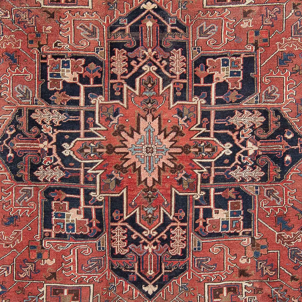 Perser Rug - Nomadic - 364 x 253 cm - light red