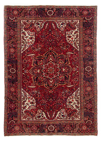 Perser Rug - Nomadic - 347 x 244 cm - dark red