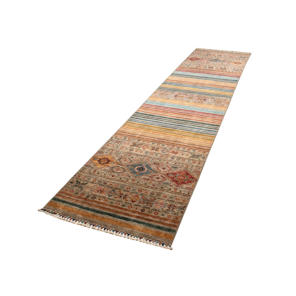 Runner Ziegler Rug - 396 x 77 cm - multicolored