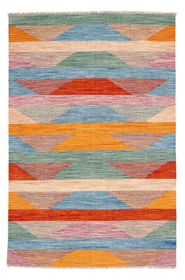 Kelim Rug - Splash - 244 x 159 cm - multicolored