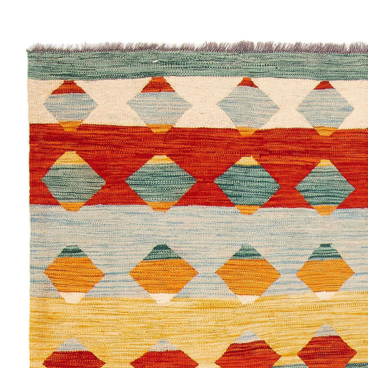 Kelim Rug - Splash - 244 x 170 cm - multicolored