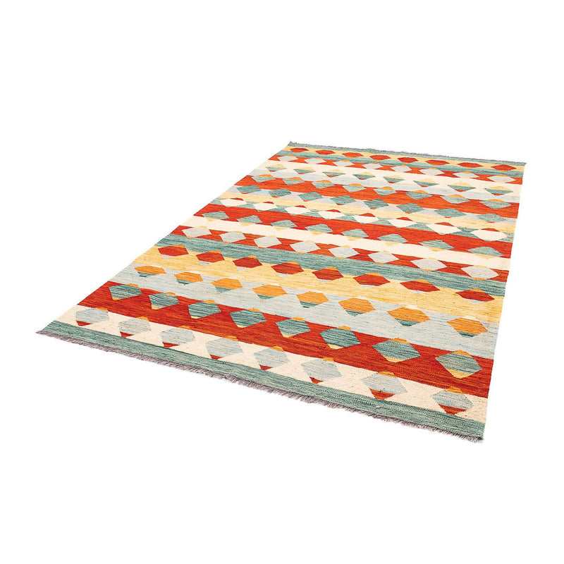 Kelim Rug - Splash - 244 x 170 cm - multicolored