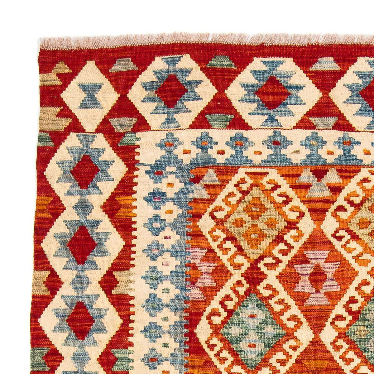 Kelim Rug - Splash - 236 x 172 cm - multicolored