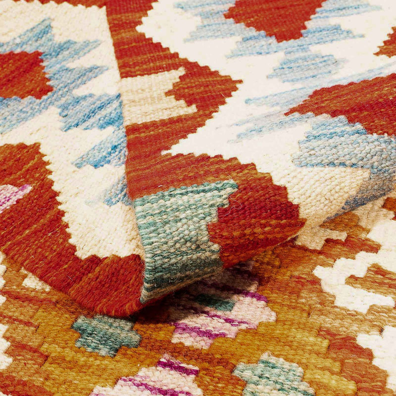 Kelim Rug - Splash - 236 x 172 cm - multicolored