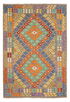 Kelim Rug - Splash - 234 x 169 cm - multicolored