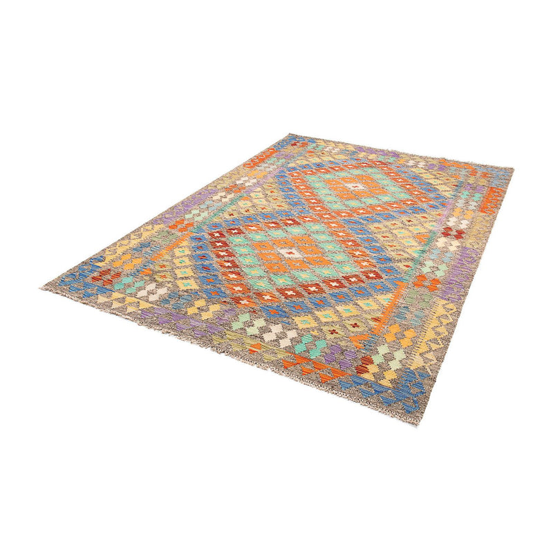 Kelim Rug - Splash - 234 x 169 cm - multicolored