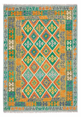 Kelim Rug - Splash - 245 x 185 cm - multicolored