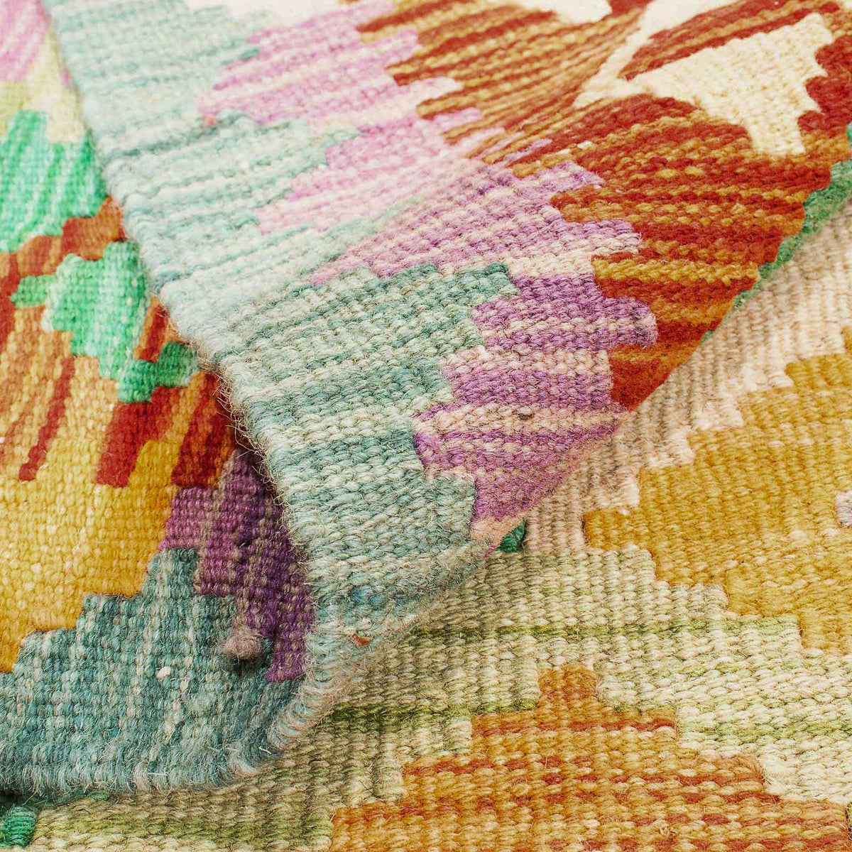 Kelim Rug - Splash - 250 x 169 cm - multicolored